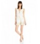 Ark Co Womens Embroidered Romper