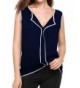 Meaneor Womens Cotton Sleeveless Pullover