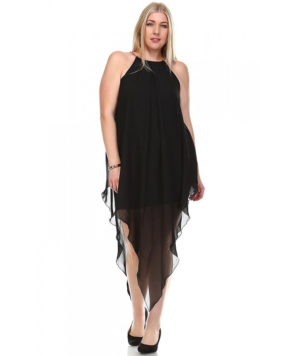 Zoozie Womens Cocktail Dresses Asymmetrical