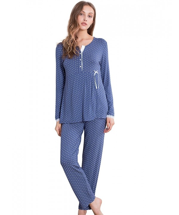 GYS Pajamas Printing Sleepwear Sapphire