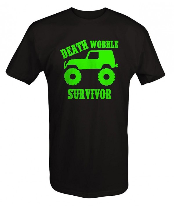 LIME Jeep Wrangler Wobble Survivor T ShirtT