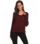 BEAUTYTALK Sweater Pullover Burgundy X Large