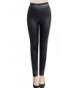 Swtddy Womens Leather Stretchy Leggings