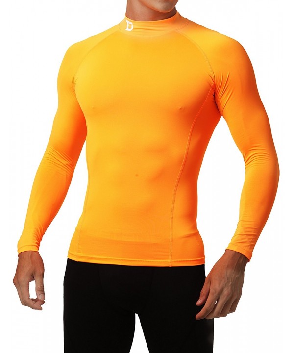 Defender Compression Shirts Baseball Orange_2XL
