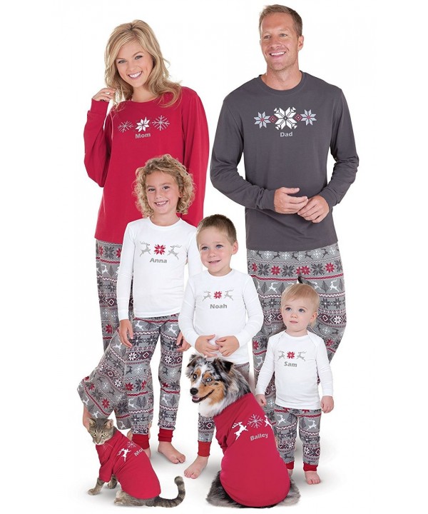 PajamaGram Holiday Nordic Matching Pajamas
