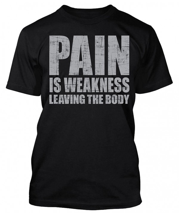Weakness leaving Workout Shirt Black