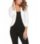 EASTHER Womens Sleeve Cropped Cardigan