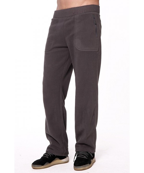 Trailside Supply Co. Men's Standard Fleece Winter Cargo Pants With Zip ...