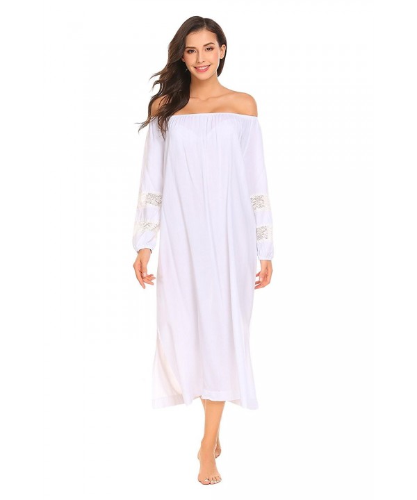 Acecor Womens Victorian Sleepwear Nightgown