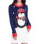 V28 Christmas Sweater Shining Penguin
