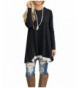 Womens Casual Sleeve Blouse Black2