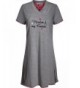 SofiePJ Embroidered Sleepwear Nightgown Heather