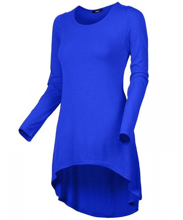 Women's Open - Front Long Sleeve Knit Cardigan (S~5XL) - Lts Blue ...