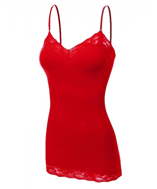 Bozzolo Womens Camisole XX Large Scarlet