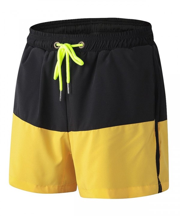 Trunks Short Quick Shorts Yellow