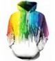 EnlaChic Unisex Simulation Rainbow Watercolor
