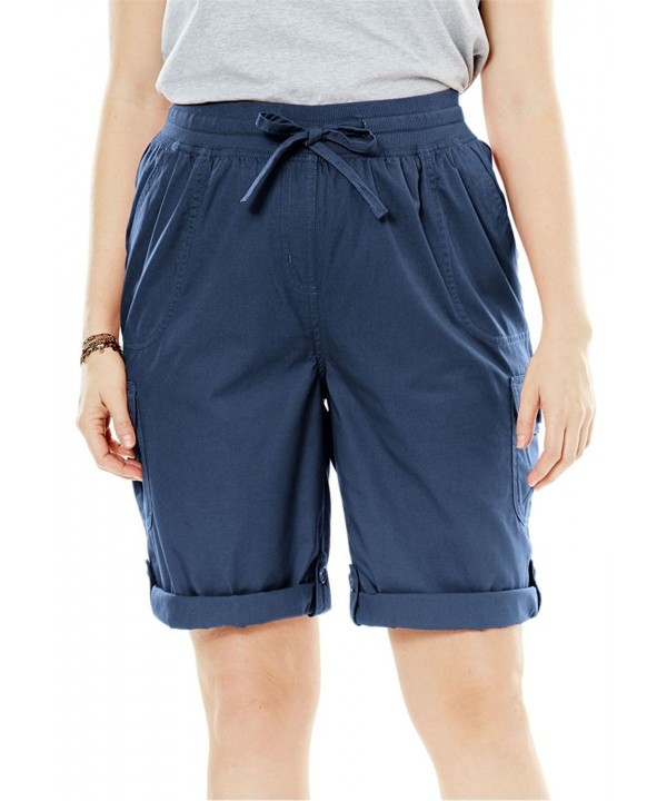 Woman Within Womens Shorts Convertible