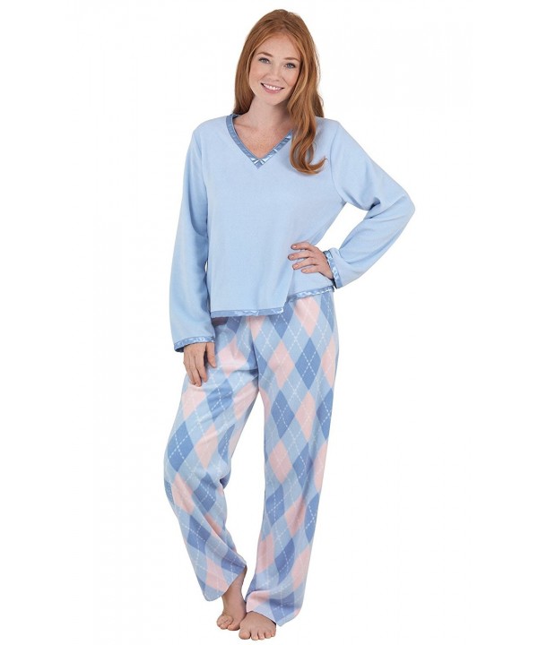 PajamaGram Pullover Womens Fleece Pajama