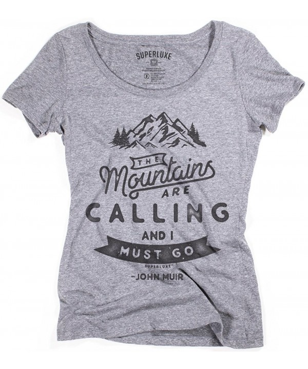 Superluxe Mountains Calling T Shirt Premium