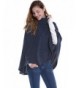 Allegra Womens Knitted Turtle Poncho