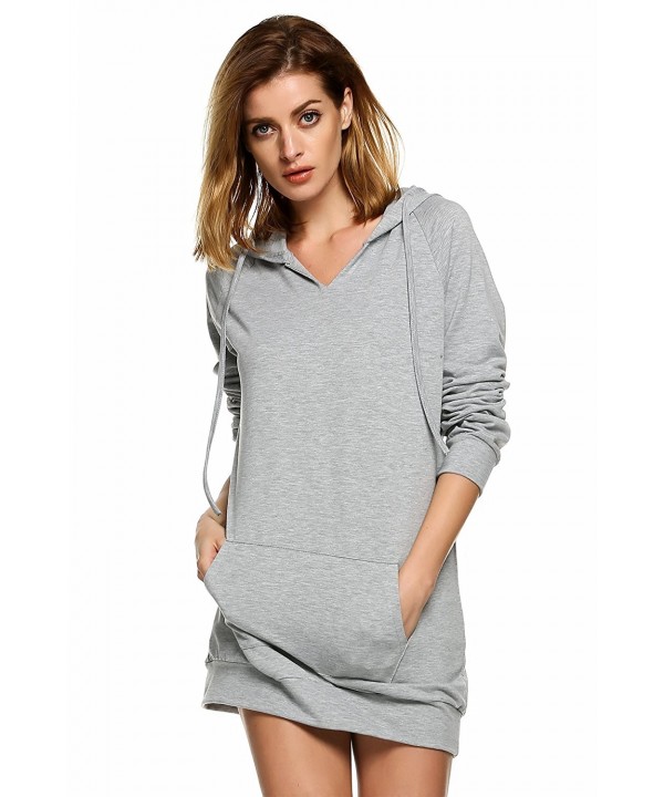 ELESOL Womens Sleeve Crewneck Sweatshirt