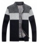 HOWON Stripes Knitted Cardigan Sweater