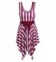 Asatr Womens Swimsuit Striped Bathing