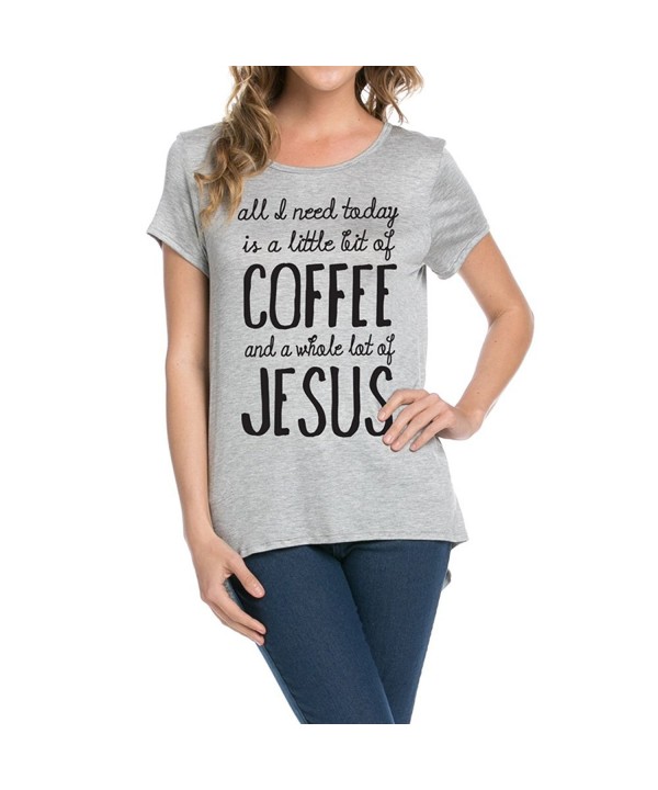 Dream COFFEE Womens Sleeves T Shirts