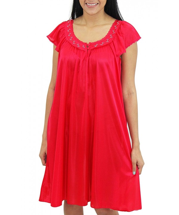 Venice Looking Embroidered Nightgown 19N