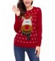 FIYOTE Reindeer Christmas Pullover Sweatshirts