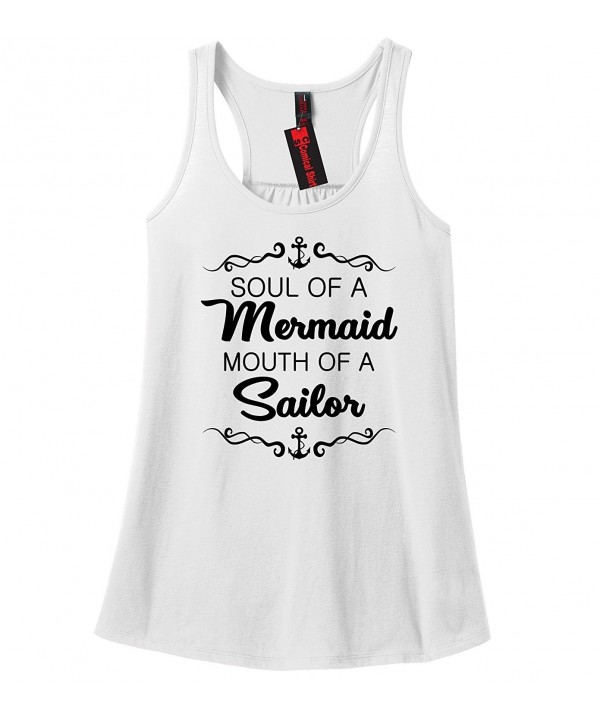 Comical Shirt Ladies Mermaid Sailor