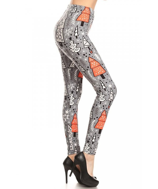 Printed Leggings Light Em R879W EXTRAPLUS