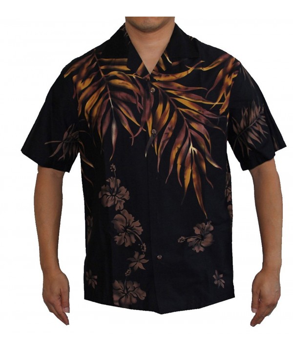 Island Leaves Hawaiian Aloha Shirt