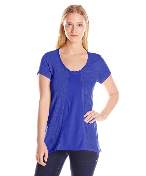 Women's Adventure T-Shirt - Blue - C412H86WMCJ