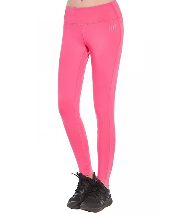 MOFEVER Activewear Compression Leggings See Through