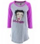 Betty Boop Juniors Fuchsia Nightshirt