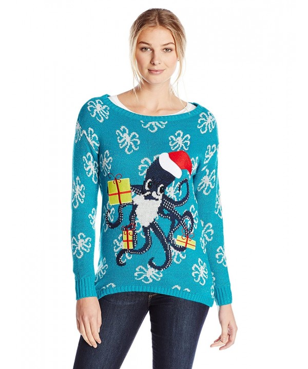 Isabellas Closet Octopus Christmas Sweater