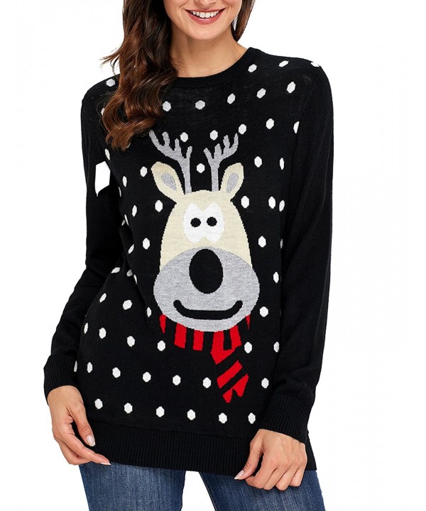Dearlovers Reindeer Christmas Sweater Pullover