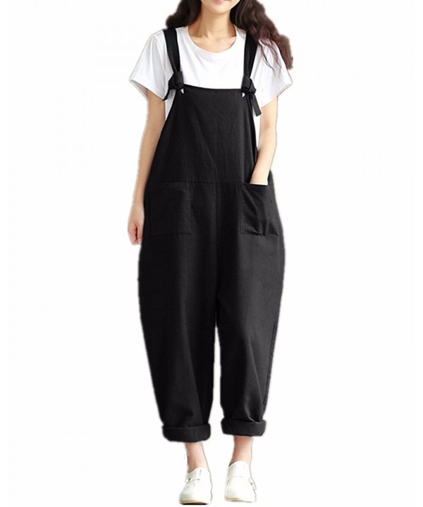 StyleDome Overall Playsuit Jumpsuit Trousers