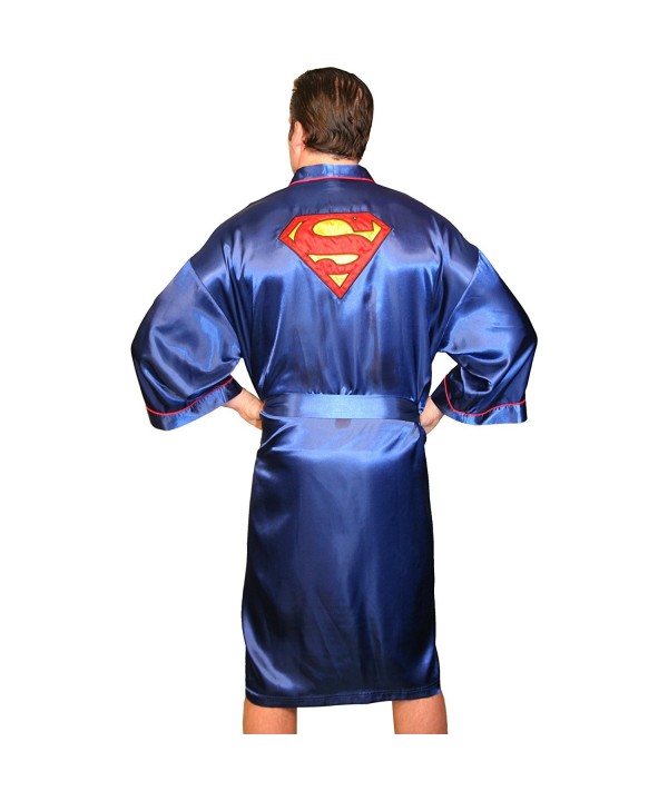 Classic Mens Superman Logo Satin
