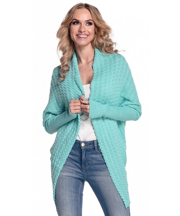 Glamour Empire Womens Cardigan Textured