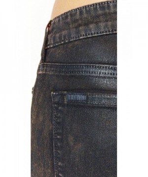 Kill City Women's Waxed PU Coated Leather Look Emo Skinny Jeans ...