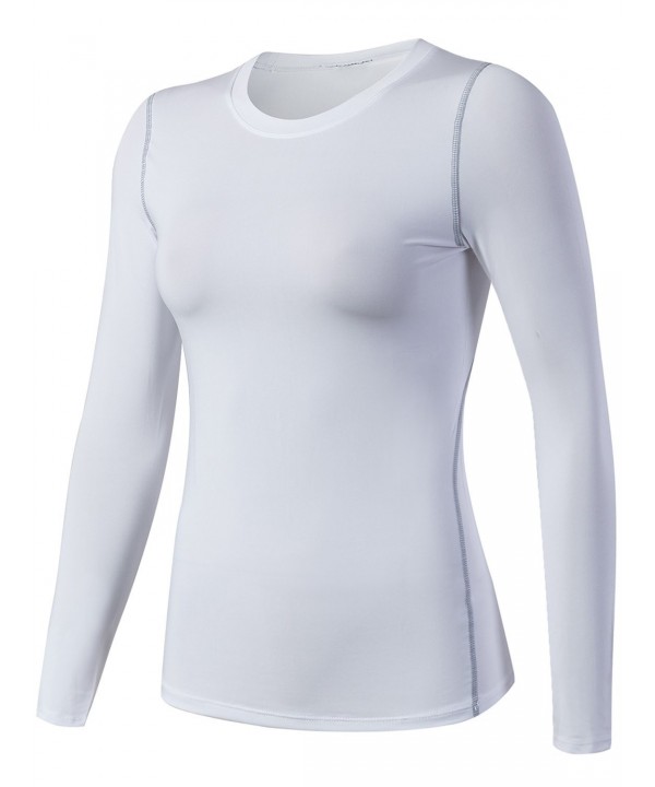 Lavento Compression Performance Long sleeve Pack White