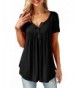 Shirts Buttons Casual Summer Blouses