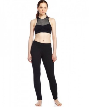 Women's Boot-Leg Yoga Pants (Size X-Small-X-Large) - Black - CD12O6EQ67E