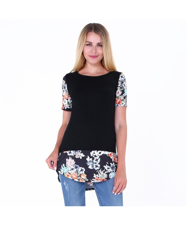 Summer Flower Blouse Sleeves Casual
