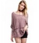 Easel Womens Double Oversized Sweater