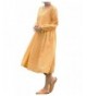 LifeShow Womens Yellow Casual Dresses
