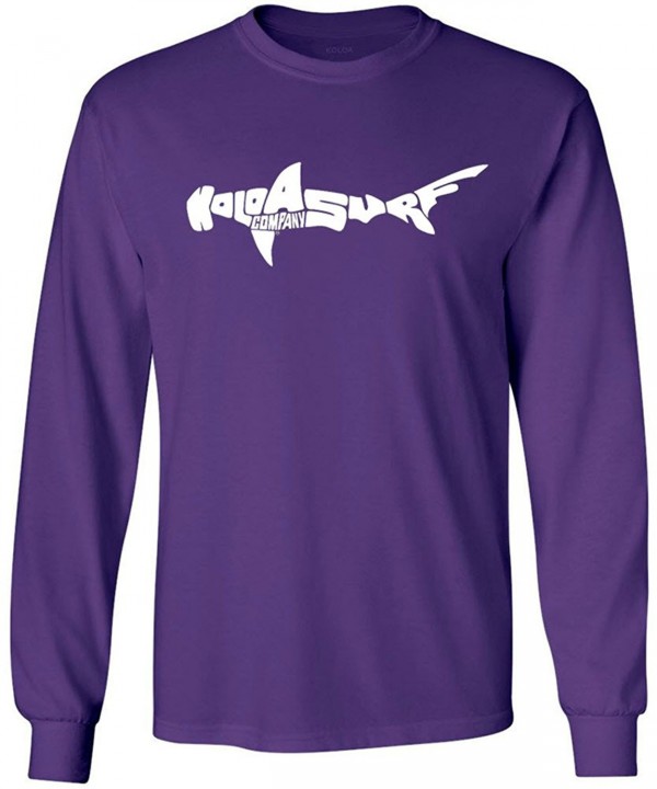 Joes USA Sleeve Cotton T Shirt Purple XL