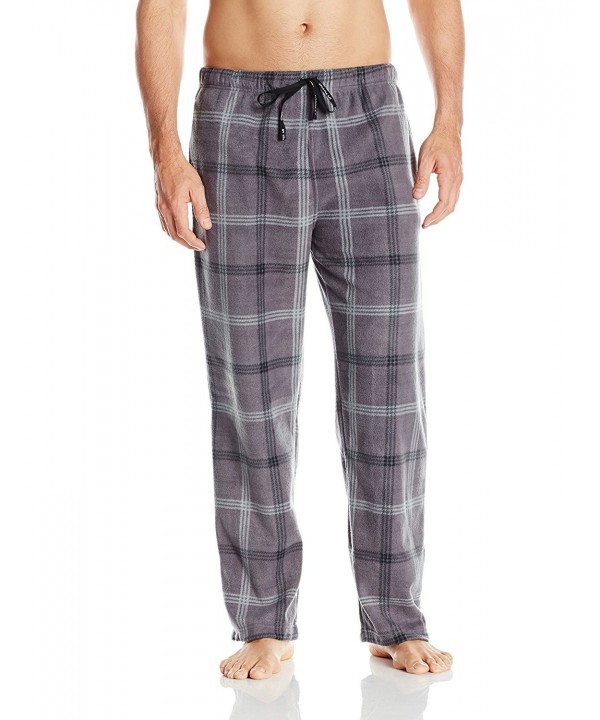 Men's Zip Top Fleece Pajama Set - Multi - CN12MJ1MLW9